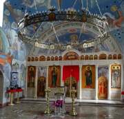 Феофилова Пустынь (Николаево). Успения Пресвятой Богородицы (новая), церковь