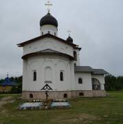 Феофилова Пустынь (Николаево). Успения Пресвятой Богородицы (новая), церковь