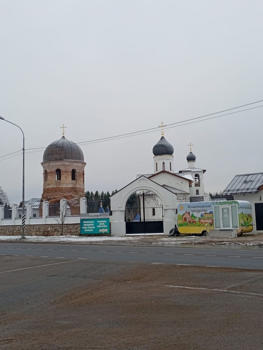 документальные фотографии. Церковь Успения Пресвятой Богородицы (новая), Феофилова Пустынь (Николаево) (Струго-Красненский район, Псковская область)