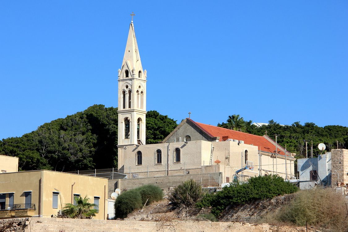 Тель-Авив - Яффо. Церковь Георгия Победоносца. фасады