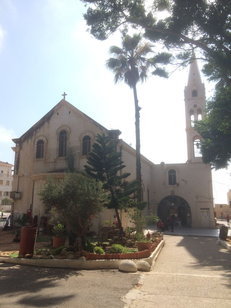 Тель-Авив - Яффо. Церковь Георгия Победоносца. фасады