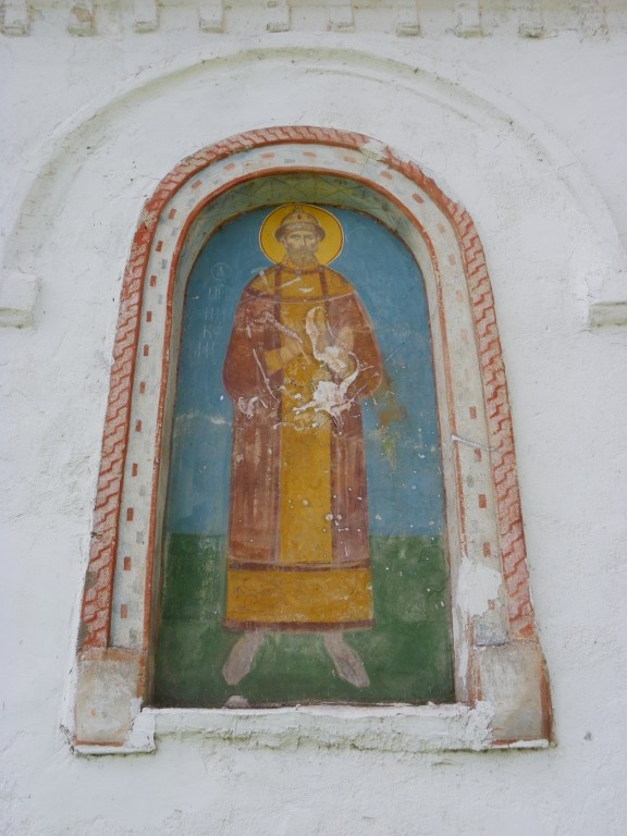 Часовня Николая Чудотворца, Талабск (остров им. Залита) (Псковский район, Псковская область). архитектурные детали, Николай II