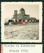 Церковь Николая Чудотворца, Фото январь 1942 г. с аукциона e-bay.de<br>, Яковлево, Яковлевский район, Белгородская область
