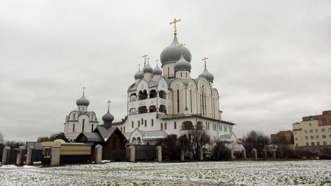 Красногвардейский район. Церковь Рождества Христова. фасады