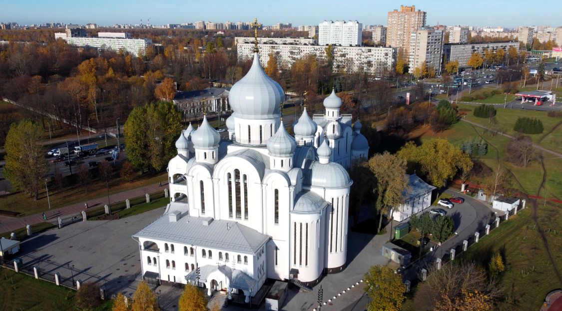 Церковь Рождества Христова на Пискарёвском проспекте, Красногвардейский район (Санкт-Петербург, г. Санкт-Петербург). фасады