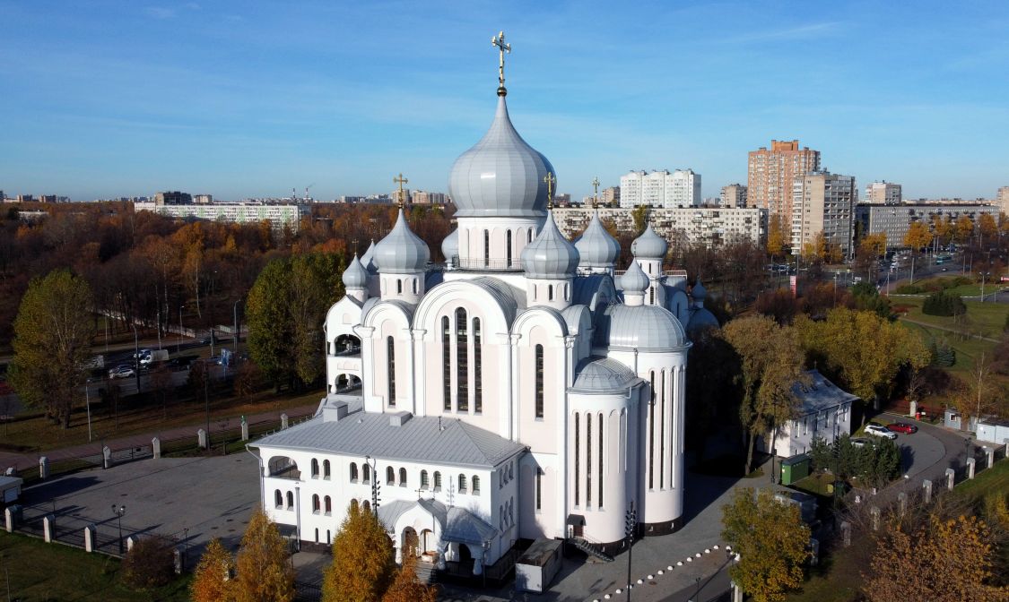 Церковь Рождества Христова на Пискарёвском проспекте, Красногвардейский район (Санкт-Петербург, г. Санкт-Петербург). фасады