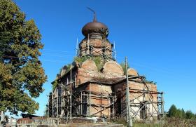 Пожарище. Воскресения Христова, цекровь