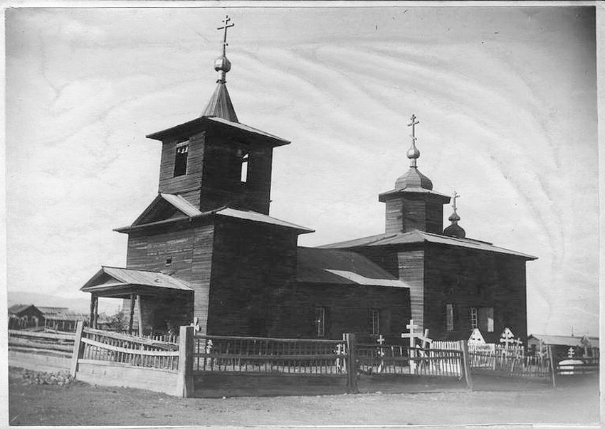 Бичура. Церковь Успения Пресвятой Богородицы. архивная фотография, Фотография с сайта: bichura.ru