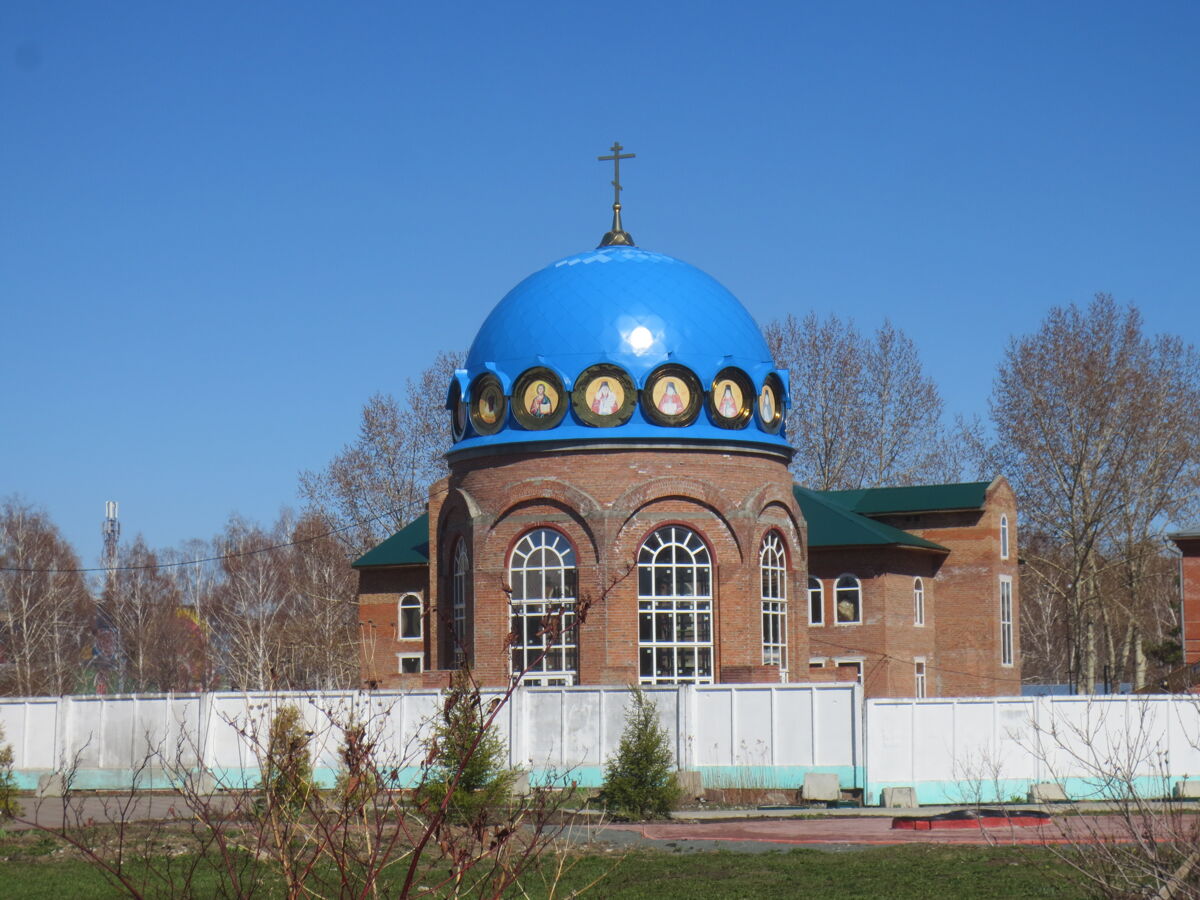 Новосибирск. Часовня Собора Оптинских старцев. фасады