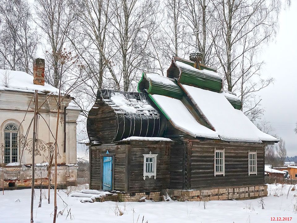 Часовня Сергия (Сребрянского), Парфеново (Лихославльский район, Тверская область). фасады