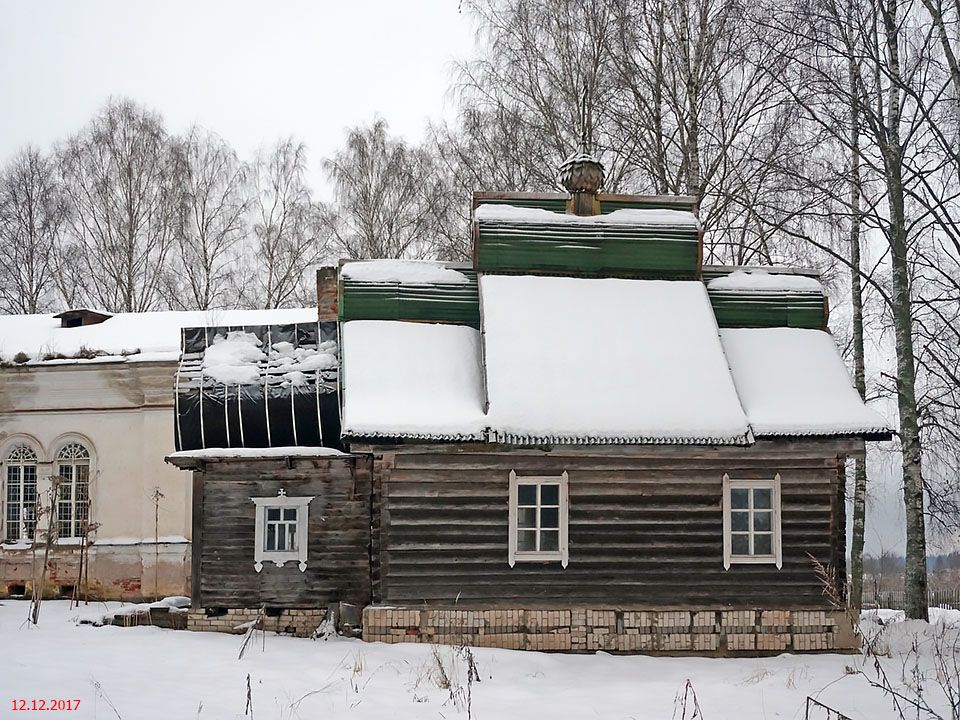 Парфеново. Часовня Сергия (Сребрянского). фасады