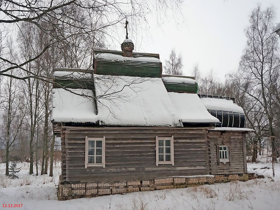 Часовня Сергия (Сребрянского), Парфеново (Лихославльский район, Тверская область). фасады