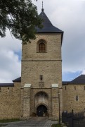 Монастырь Сошествия Святого Духа на апостолов, надвратная башня<br>, Митоку Драгомирней, Сучава, Румыния