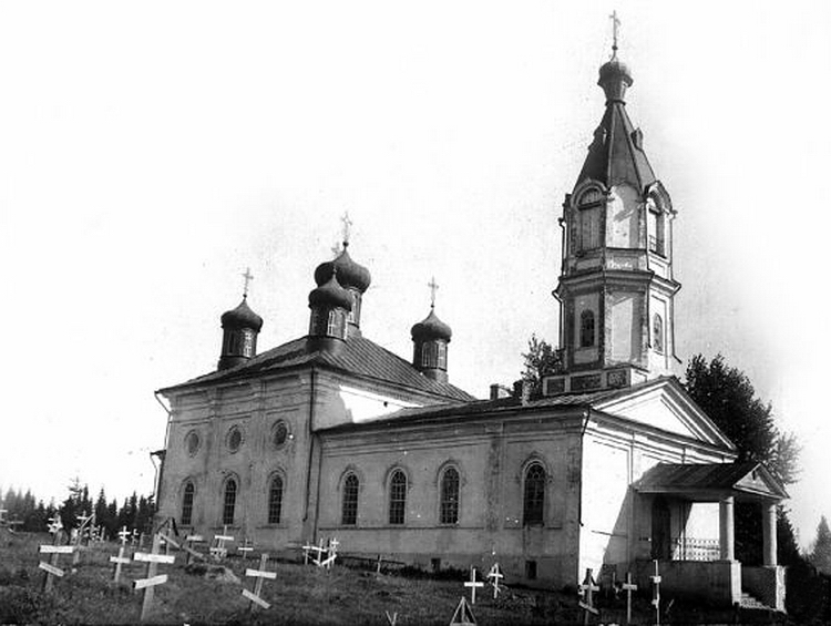 Церковь Сретения Господня, Вохма (Вохомский район, Костромская область). архивная фотография