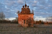 Неизвестная часовня, Западный фасад<br>, Кулигино, Бежецкий район, Тверская область