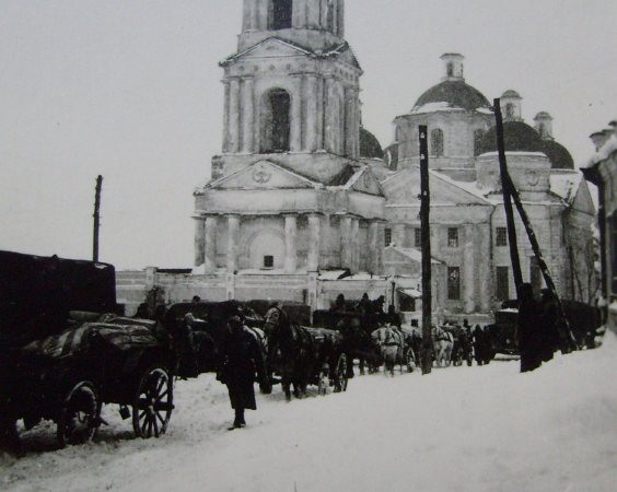 Юнаковка. Церковь Рождества Пресвятой Богородицы. архивная фотография, Фото 1941 г. с аукциона e-bay.de