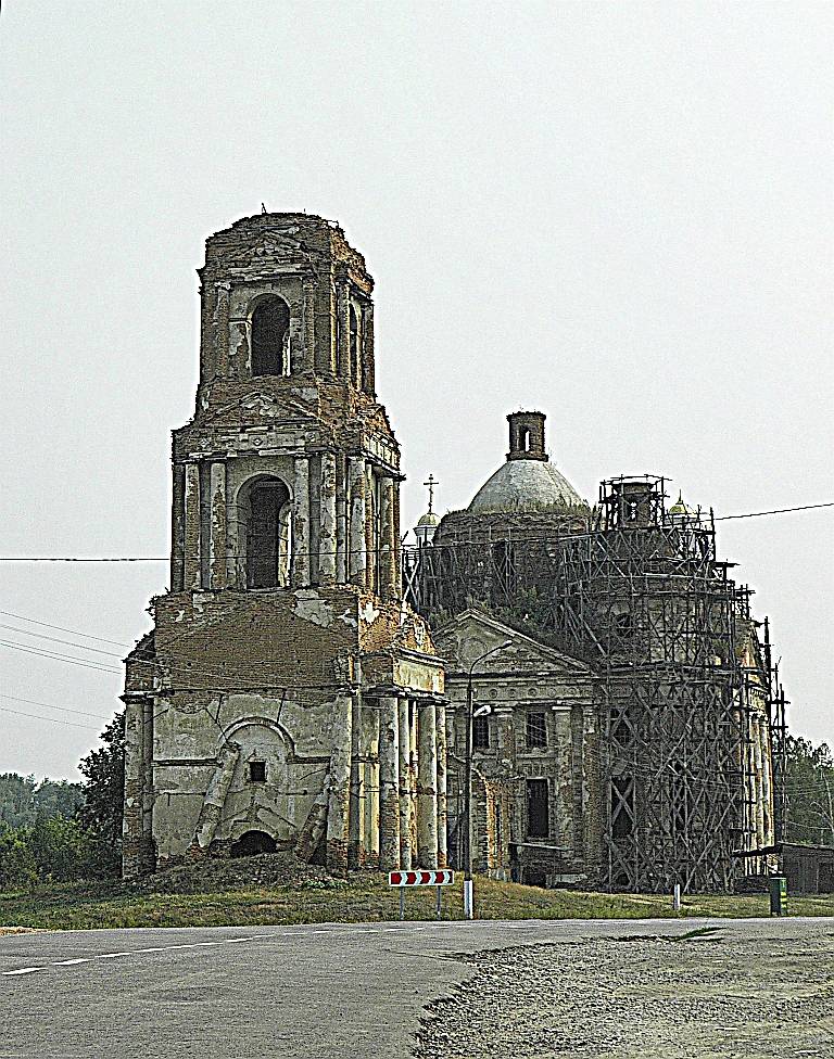 документальные фотографии. Церковь Рождества Пресвятой Богородицы, Юнаковка (Сумской район, Украина, Сумская область)