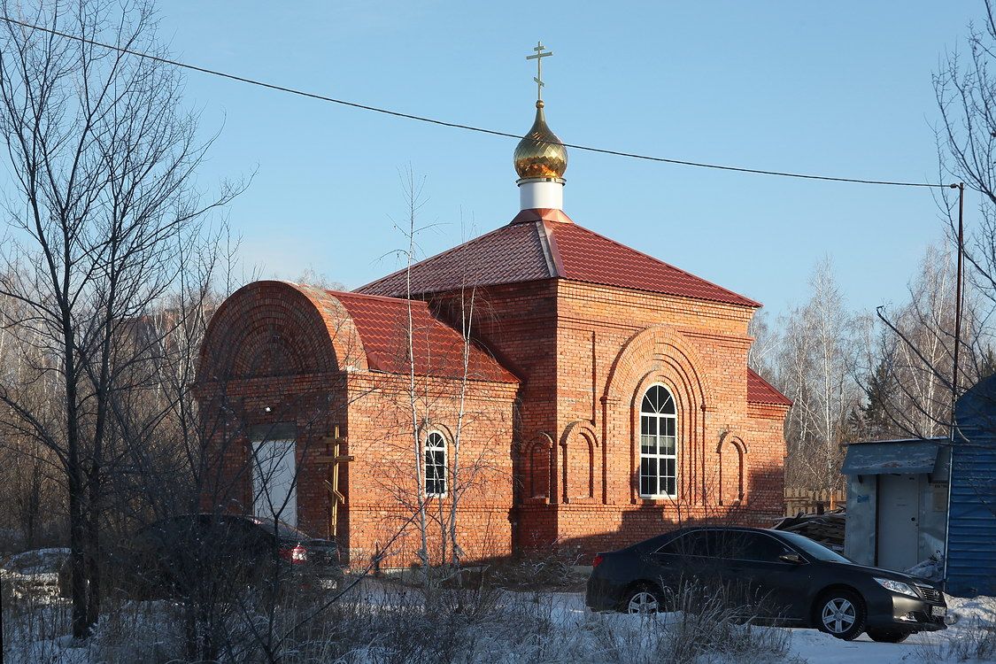 Троицк. Церковь Сергия Радонежского. фасады, Вид с юго-запада