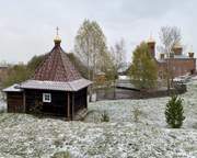 Часовня Василия Великого, Часовня с Пантелеймоновским храмом, Белокуриха, Белокуриха, город, Алтайский край