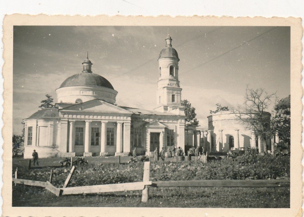 Рябчи. Церковь Введения во храм Пресвятой Богородицы. архивная фотография, Фото 1942 г. с аукциона e-bay.de