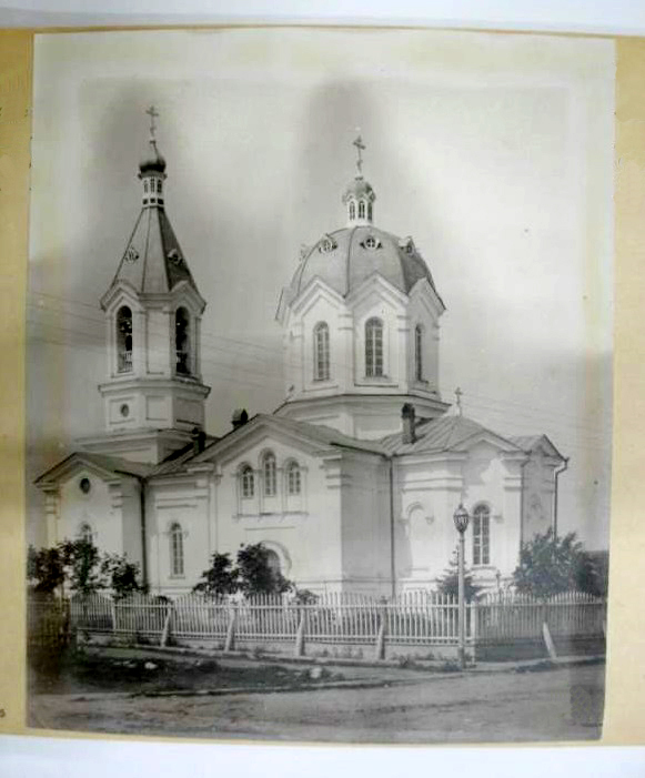 Церковь Покрова Пресвятой Богородицы, Вознесенье (Подпорожский район, Ленинградская область). архивная фотография, Частная коллекция. Фото 1912 г.