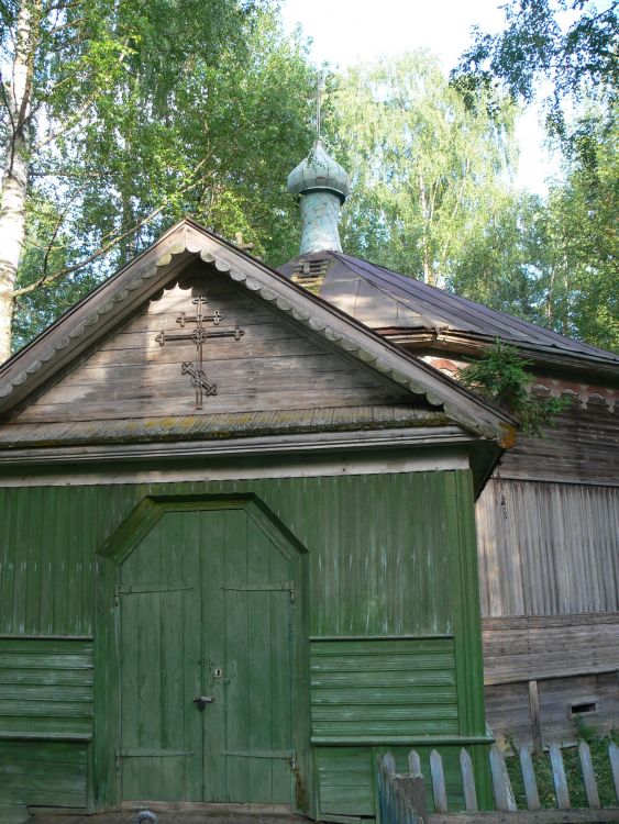 Церковь Митрофана Воронежского, Лунево (Вашкинский район, Вологодская область). фасады
