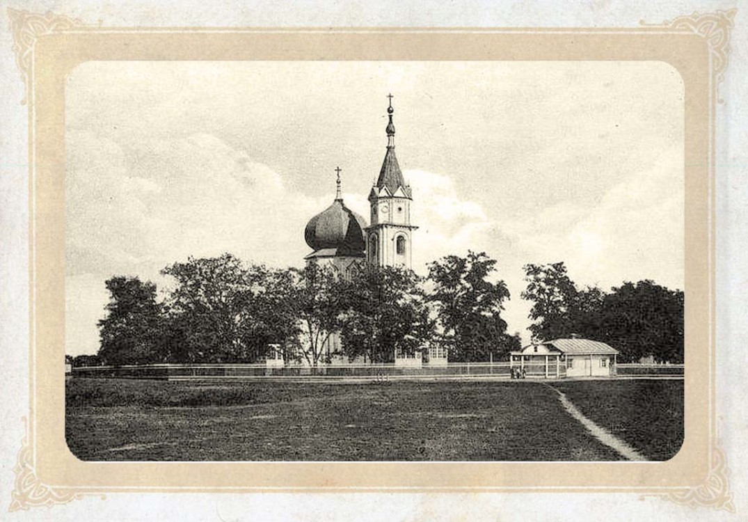 Черкассы. Церковь Рождества Пресвятой Богородицы. архивная фотография, Частная коллекция. Фото 1900-х годов