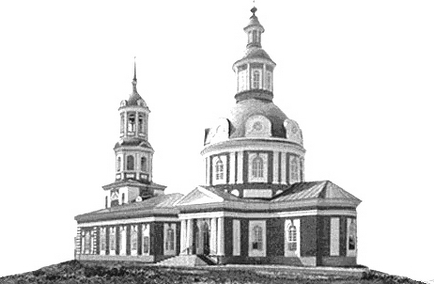 Чеганда. Церковь Петра и Павла. архивная фотография, Фотография с сайта rodnaya-vyatka.ru