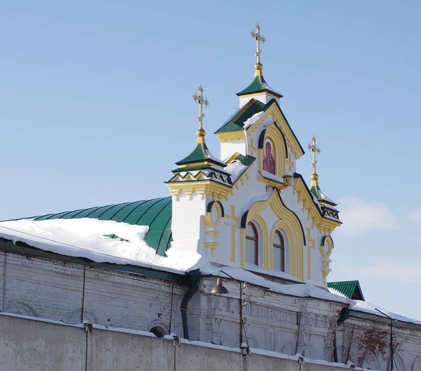 Иоанно-Предтеченский женский монастырь. Церковь Пантелеимона Целителя, Кунгур (Кунгурский район и г. Кунгур, Пермский край). фасады