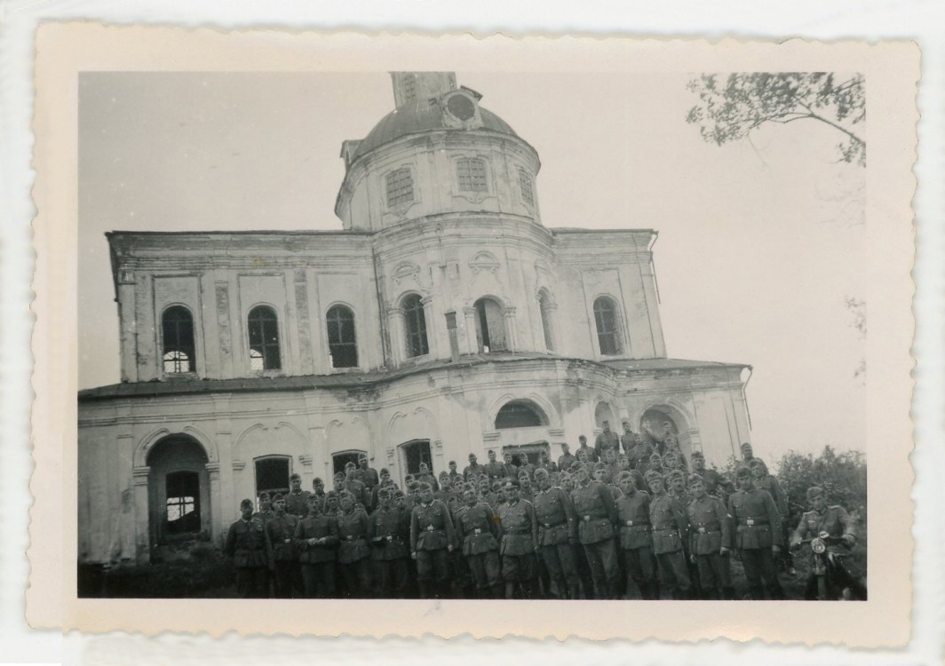 Цурьково. Церковь Успения Пресвятой Богородицы. архивная фотография, Фото 1941 г. с аукциона e-bay.de