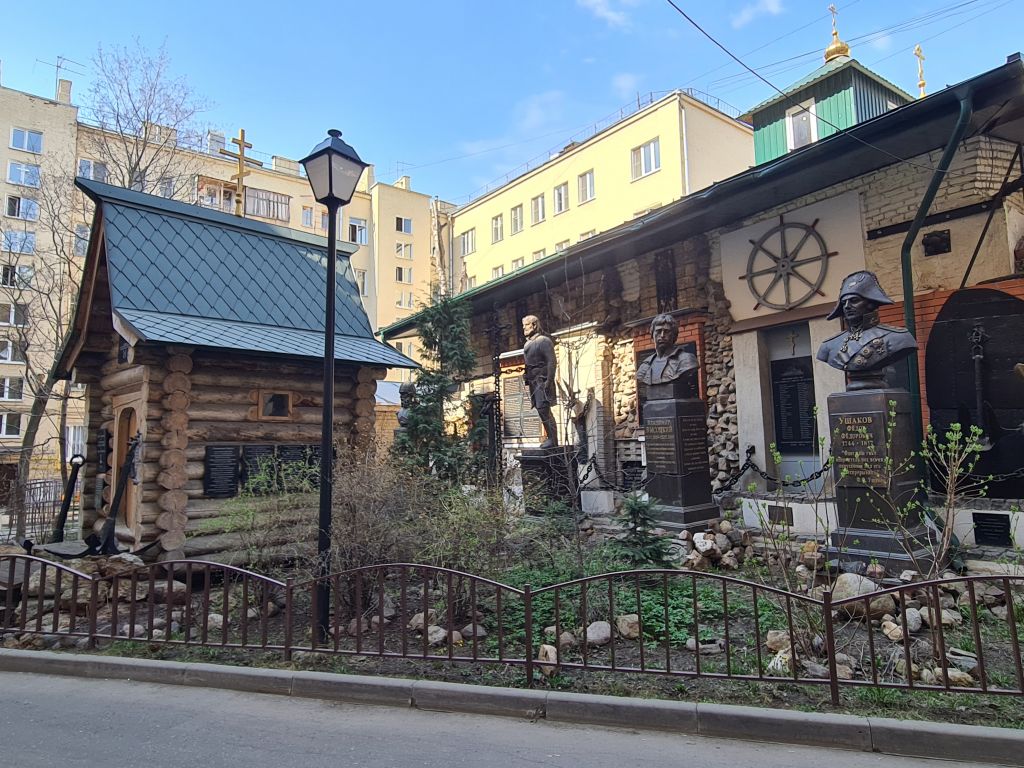 Часовня Варлаама Керетского, Замоскворечье (Центральный административный округ (ЦАО), г. Москва). фасады, Вид с юго-востока