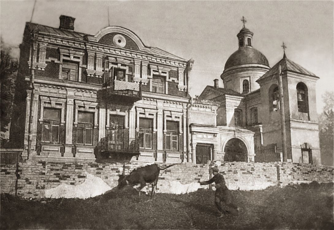 Церковь Преображения Господня, Витебск (Витебск, город, Беларусь, Витебская область). архивная фотография, Частная коллекция. Фото 1920-х годов