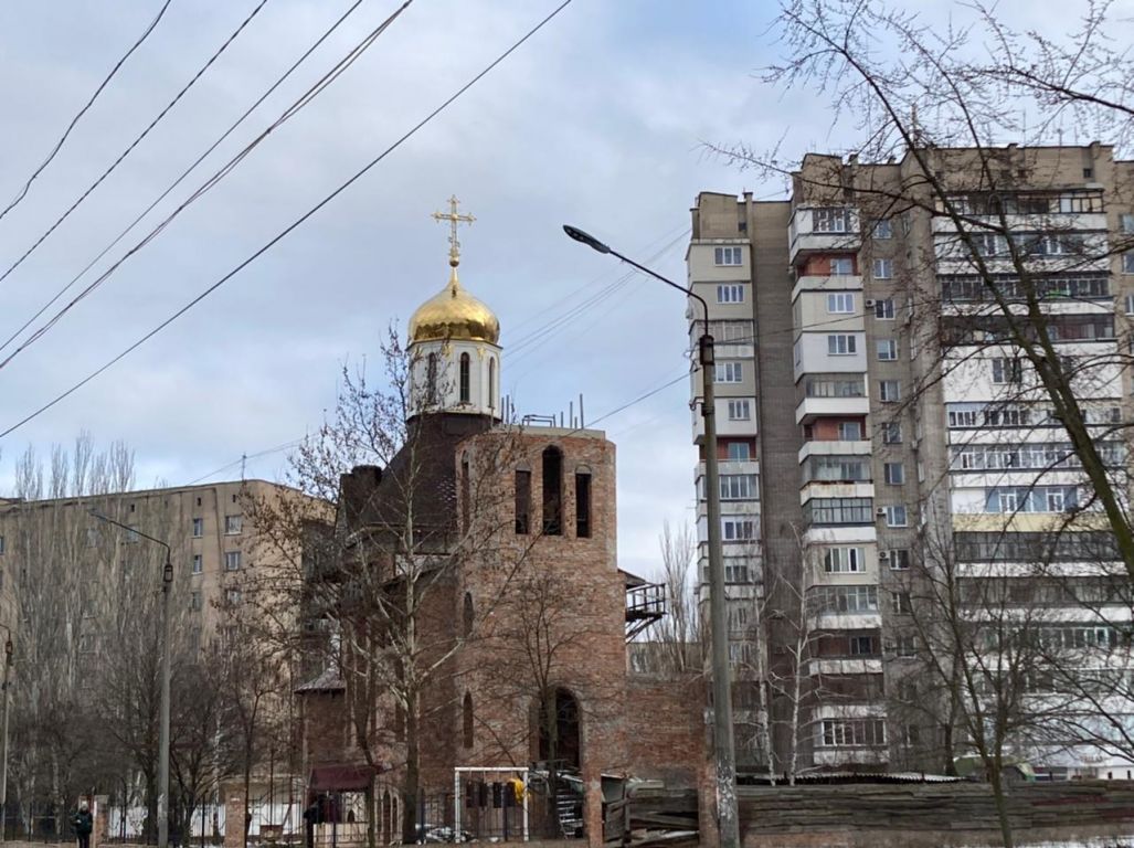 Мелитополь. Церковь Татианы Римской. документальные фотографии