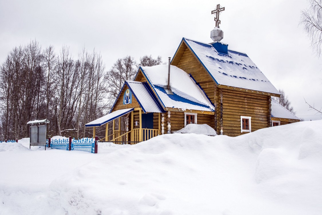 Шалегово. Церковь Покрова Пресвятой Богородицы (новая). фасады, Покровская церковь в Шалегово