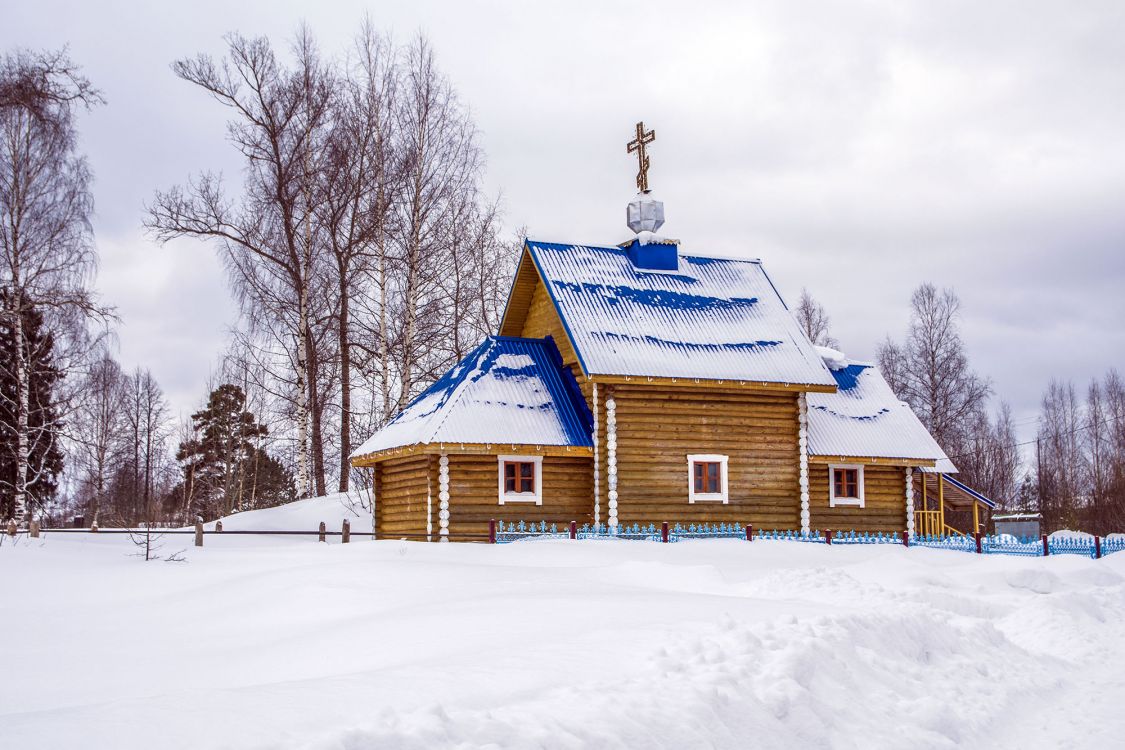 Церковь Покрова Пресвятой Богородицы (новая), Шалегово (Оричевский район, Кировская область). фасады, Покровская церковь в Шалегово