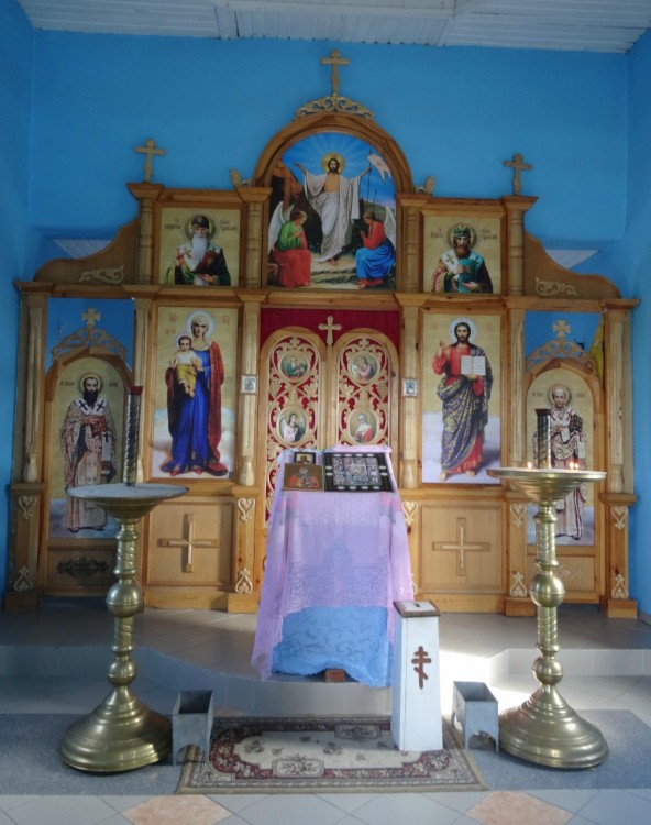 Часовня Бориса и Глеба, Туров (Житковичский район, Беларусь, Гомельская область). интерьер и убранство