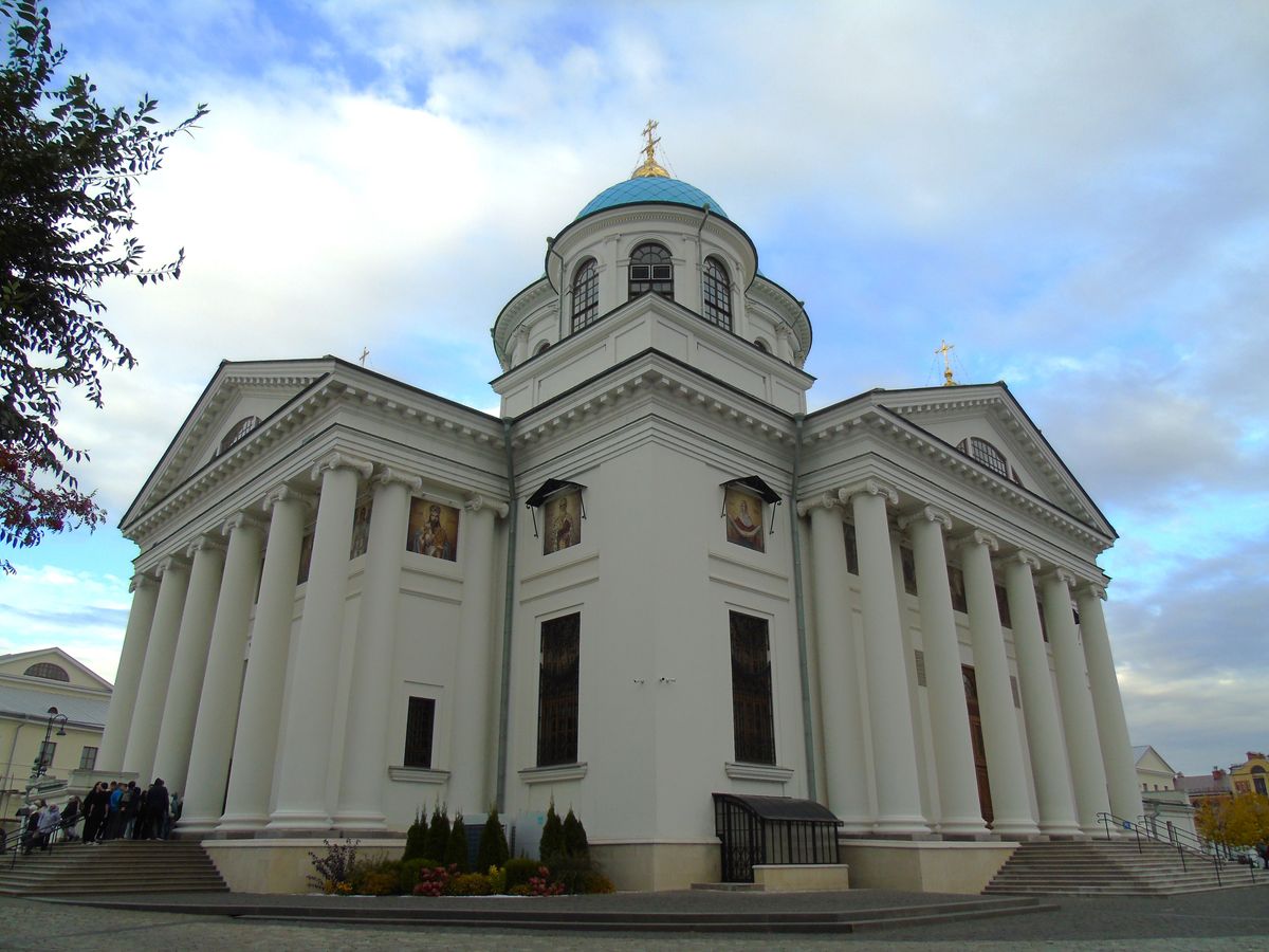 фасады. Казанско-Богородицкий монастырь. Собор Казанской иконы Божией Матери (новый), Вахитовский район (Казань, город, Республика Татарстан)
