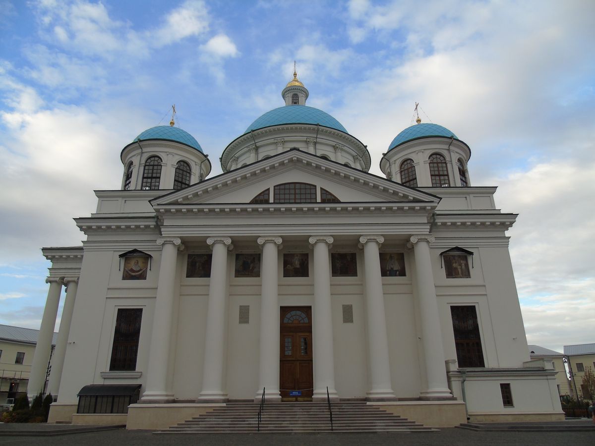 фасады. Казанско-Богородицкий монастырь. Собор Казанской иконы Божией Матери (новый), Вахитовский район (Казань, город, Республика Татарстан)