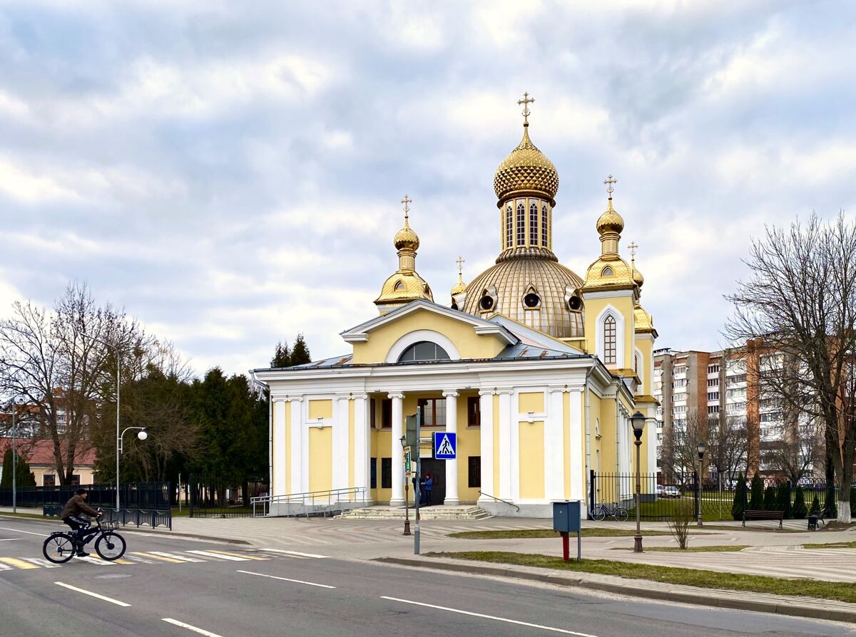 Варваринский монастырь. Собор Воскресения Словущего, Пинск (Пинский район, Беларусь, Брестская область). фасады, Вид с востока