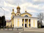 Варваринский монастырь. Собор Воскресения Словущего, Вид с юга<br>, Пинск, Пинский район, Беларусь, Брестская область