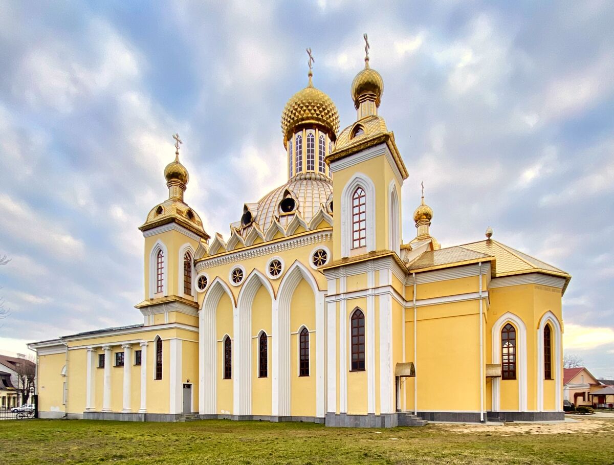 Варваринский монастырь. Собор Воскресения Словущего, Пинск (Пинский район, Беларусь, Брестская область). фасады, Вид с севера