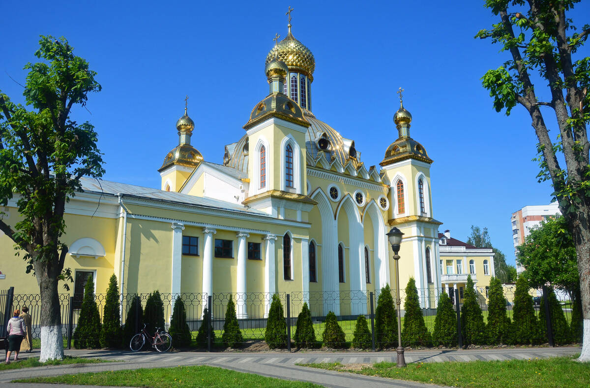 Варваринский монастырь. Собор Воскресения Словущего, Пинск (Пинский район, Беларусь, Брестская область). фасады