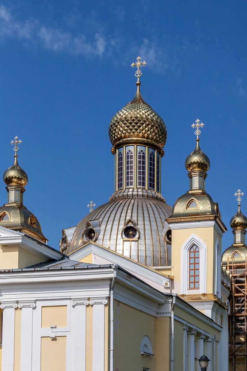 архитектурные детали. Варваринский монастырь. Собор Воскресения Словущего, Пинск (Пинский район, Беларусь, Брестская область)