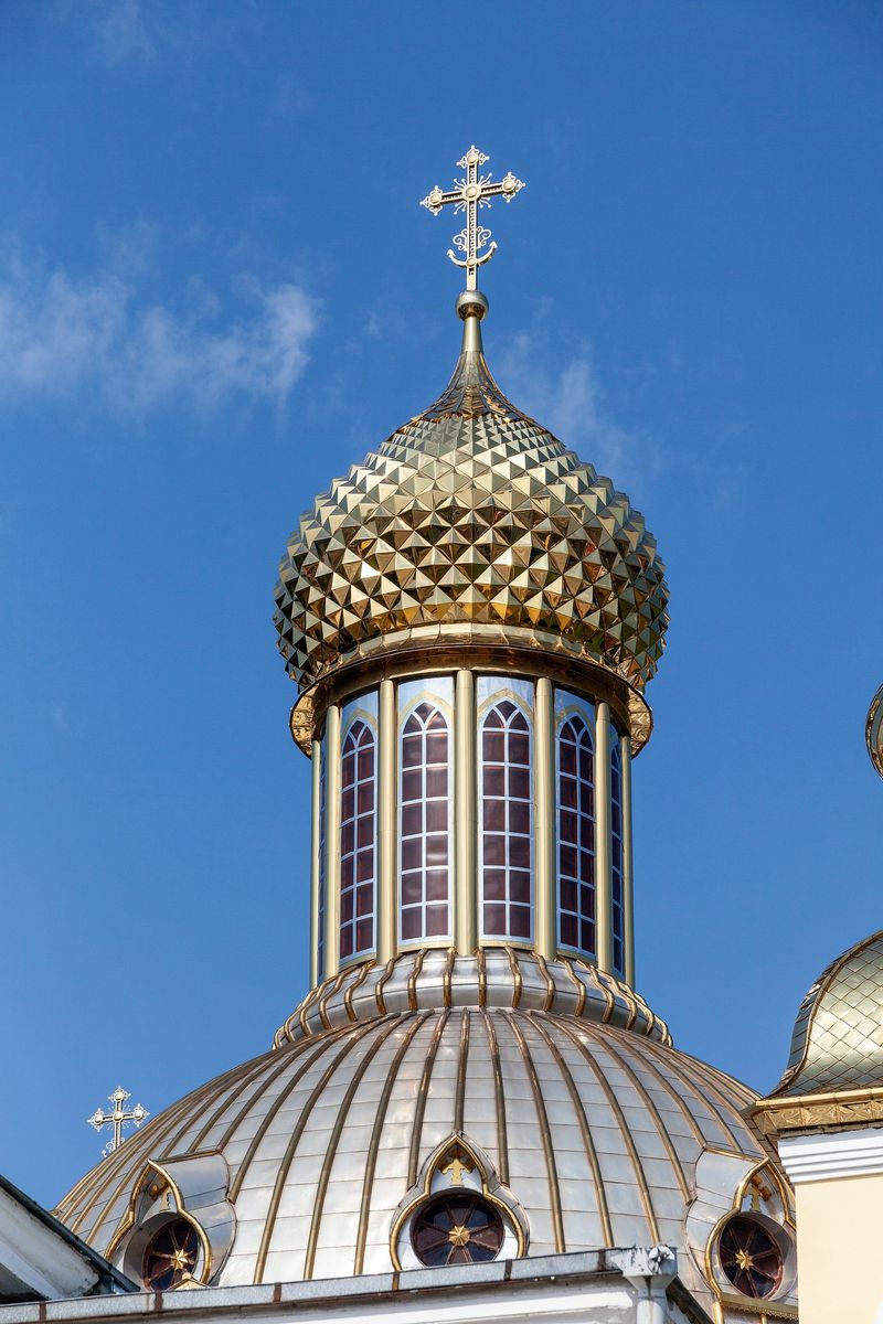 архитектурные детали. Варваринский монастырь. Собор Воскресения Словущего, Пинск (Пинский район, Беларусь, Брестская область)