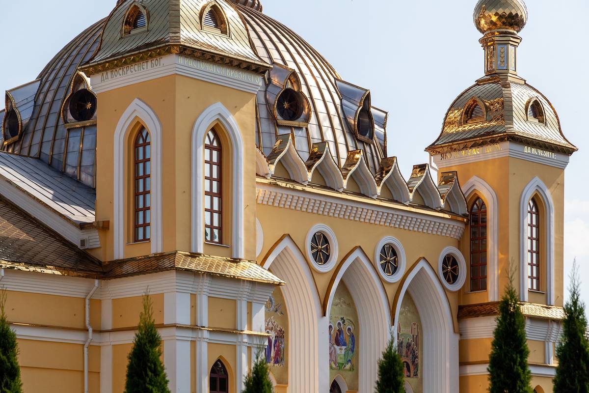 архитектурные детали. Варваринский монастырь. Собор Воскресения Словущего, Пинск (Пинский район, Беларусь, Брестская область)