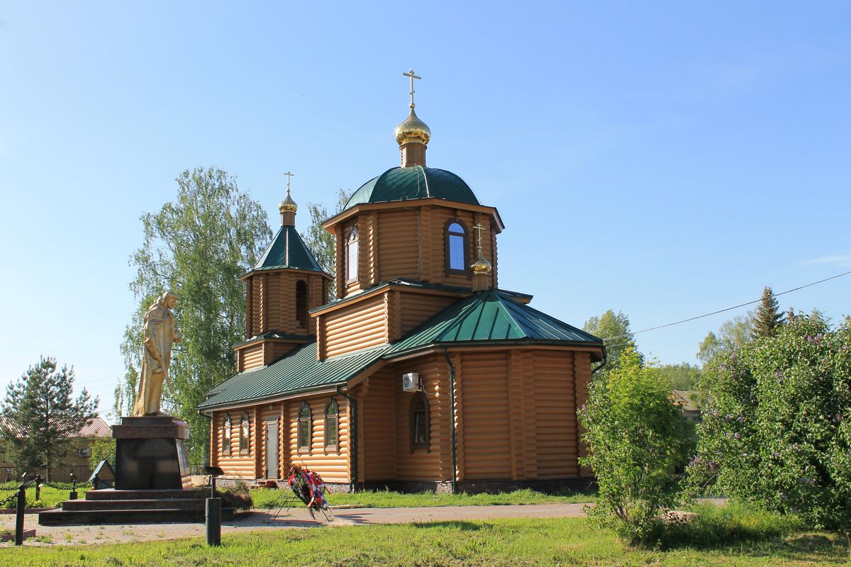 Церковь Воздвижения Креста Господня, Строчково (Городецкий район, Нижегородская область). фасады