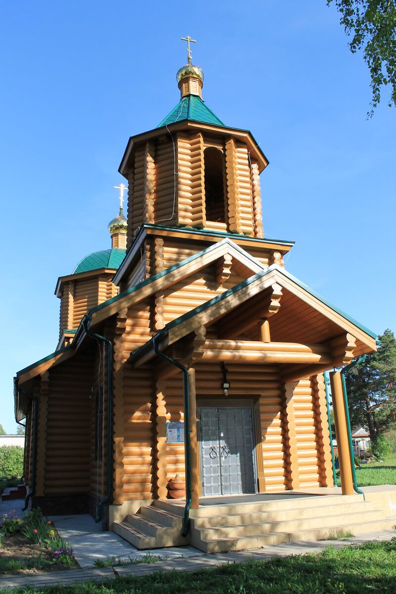 Церковь Воздвижения Креста Господня, Строчково (Городецкий район, Нижегородская область). фасады