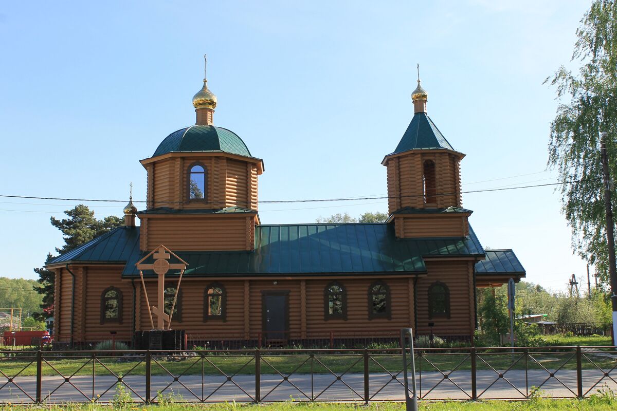 Церковь Воздвижения Креста Господня, Строчково (Городецкий район, Нижегородская область). фасады