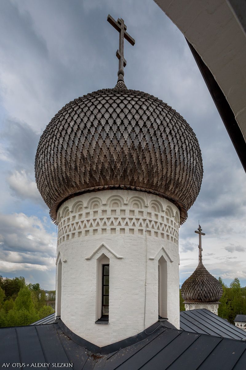 архитектурные детали. Церковь Троицы Живоначальной на подворье Воскресенского Новодевичьего монастыря, Жуки (Себежский район, Псковская область)