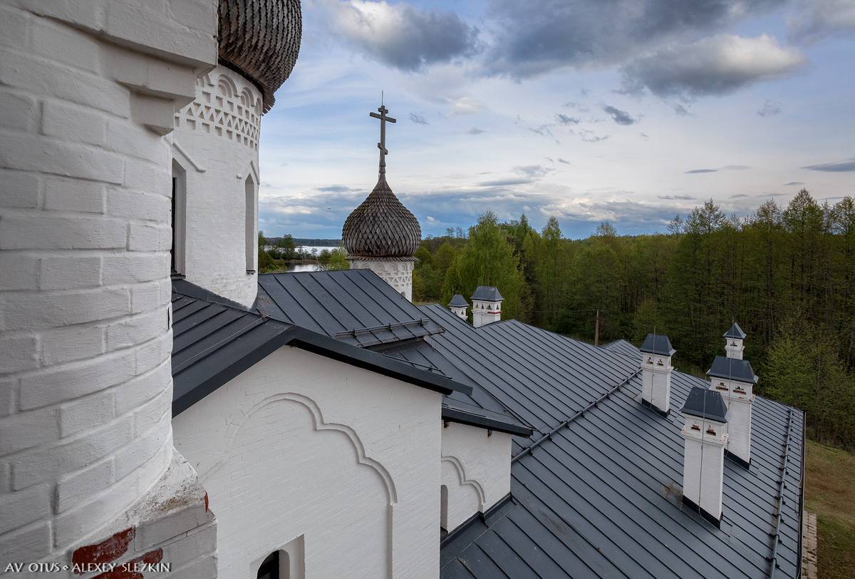 архитектурные детали. Церковь Троицы Живоначальной на подворье Воскресенского Новодевичьего монастыря, Жуки (Себежский район, Псковская область)